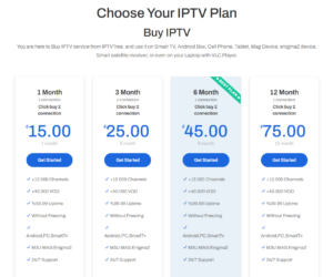 IPTV-Tree-Pricing