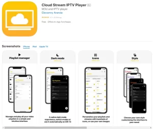 Cloud Stream IPTV Player