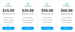 Xtreme HD IPTV Pricing